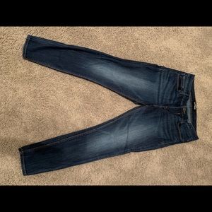 Express - Size 8S - Dark Wash - Mid Rise Legging
